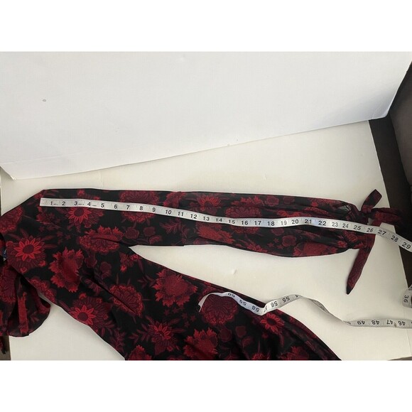 Tommy Hilfiger Women’s Shift Dress Size 2 Floral Long Sleeve Zipper Back - Picture 10 of 12